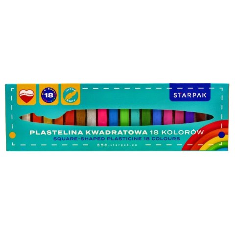 Plastelina Starpak 18 kol. mix (517734) Plastelina Starpak 18 kol. mix (517734)