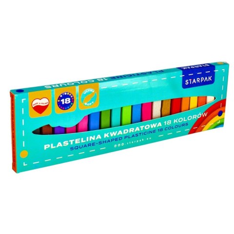 Plastelina Starpak 18 kol. mix (517734) Plastelina Starpak 18 kol. mix (517734)