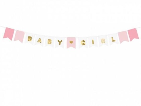 Baner Partydeco Baby Girl, mix, 15 x 175 cm (GRL60) Baner Partydeco Baby Girl, mix, 15 x 175 cm (GRL60)