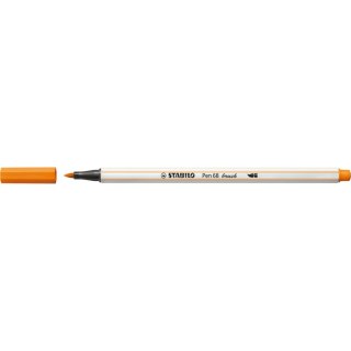 Flamaster Stabilo Pen 68 brush pomarańczowy 1 kol. (568/54)