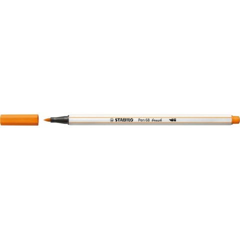 Flamaster Stabilo Pen 68 brush pomarańczowy 1 kol. (568/54) Flamaster Stabilo Pen 68 brush pomarańczowy 1 kol. (568/54)