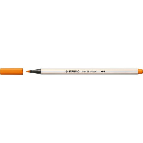 Flamaster Stabilo Pen 68 brush pomarańczowy 1 kol. (568/54) Flamaster Stabilo Pen 68 brush pomarańczowy 1 kol. (568/54)