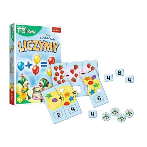 Gra edukacyjna Trefl Rodzina Treflików Liczenie (02257) Gra edukacyjna Trefl Rodzina Treflików Liczenie (02257)