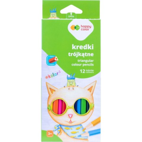 Kredki ołówkowe Happy Color (HA 2313 13KK K12) Kredki ołówkowe Happy Color (HA 2313 13KK K12)