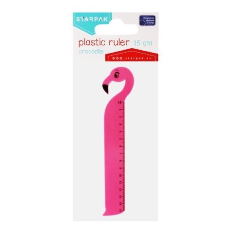 Linijka plastik Starpak 15cm (470962) Linijka plastik Starpak 15cm (470962)