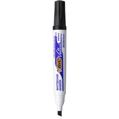 Marker suchościeralny Bic Velleda Ecolutions 1751, czarny 3,7-5,5mm ścięta końcówka (904946) Marker suchościeralny Bic Velleda Ecolutions 1751, czarny 3,7-5,5mm ścięta końcówka (904946)