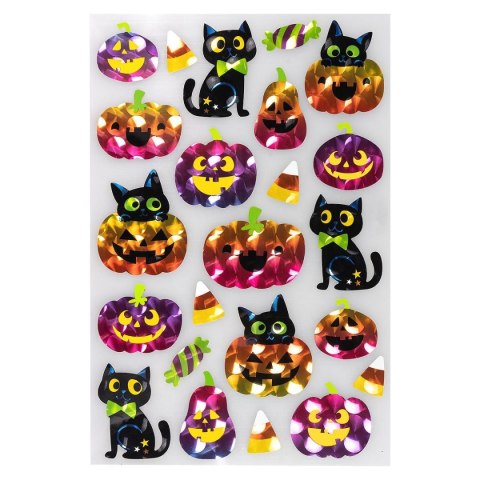 Naklejka (nalepka) Arpex Halloween, kolorowe metalizowane (HA2761) Naklejka (nalepka) Arpex Halloween, kolorowe metalizowane (HA2761)