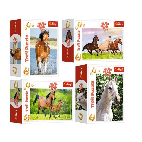 Puzzle Trefl Świat Koni 54 el. (54193) Puzzle Trefl Świat Koni 54 el. (54193)