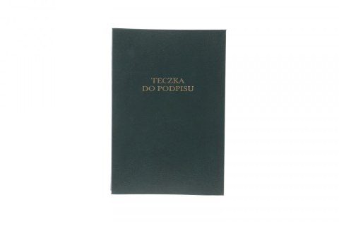 Teczka do podpisu Barbara A4 zielony 16k. (1822219) Teczka do podpisu Barbara A4 zielony 16k. (1822219)
