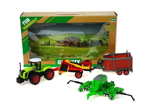 Traktor Adar zestaw traktor z maszynami rolniczymi, napęd na koło (575394) Traktor Adar zestaw traktor z maszynami rolniczymi, napęd na koło (575394)