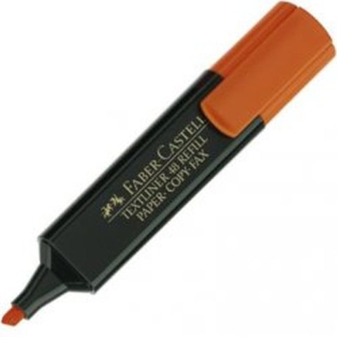 Zakreślacz Faber Castell, pomarańczowy 5,2mm (154815) Zakreślacz Faber Castell, pomarańczowy 5,2mm (154815)