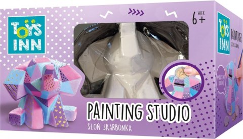 Zestaw kreatywny dla dzieci Stnux Painting studio skarbonka Słoń (STN8837) Zestaw kreatywny dla dzieci Stnux Painting studio skarbonka Słoń (STN8837)