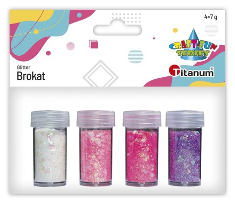 Brokat Titanum Craft-Fun Series kolor: mix 4 kolor. (21HL0820-114(3)) Brokat Titanum Craft-Fun Series kolor: mix 4 kolor. (21HL0820-114(3))
