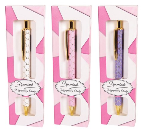 Długopis Cresco Gift Box Glamour niebieski 1,0mm (750004) Długopis Cresco Gift Box Glamour niebieski 1,0mm (750004)