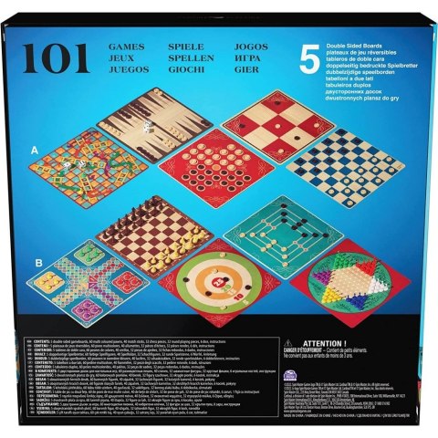 Gra logiczna Spin Master Zestaw gier klasycznych. 101 gier (6065340)