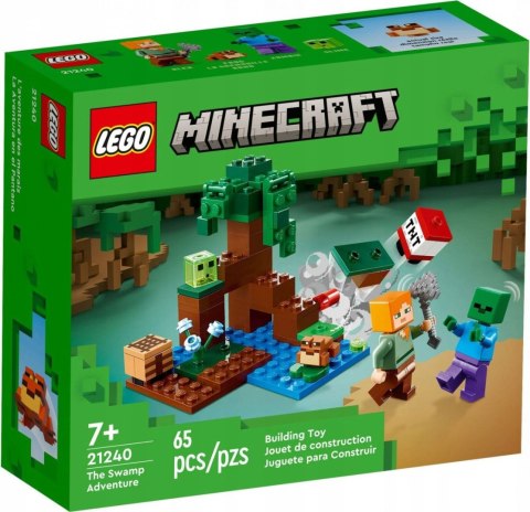 Klocki konstrukcyjne Lego Minecraft przygoda na mokradłach (21240) Klocki konstrukcyjne Lego Minecraft przygoda na mokradłach (21240)