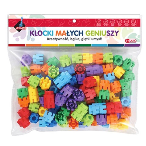 Klocki pozostałe Askato śrubki 100 el. (102108) Klocki pozostałe Askato śrubki 100 el. (102108)