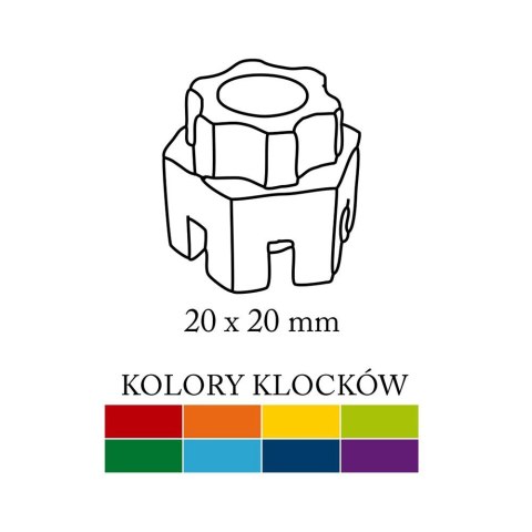Klocki pozostałe Askato śrubki 100 el. (102108) Klocki pozostałe Askato śrubki 100 el. (102108)