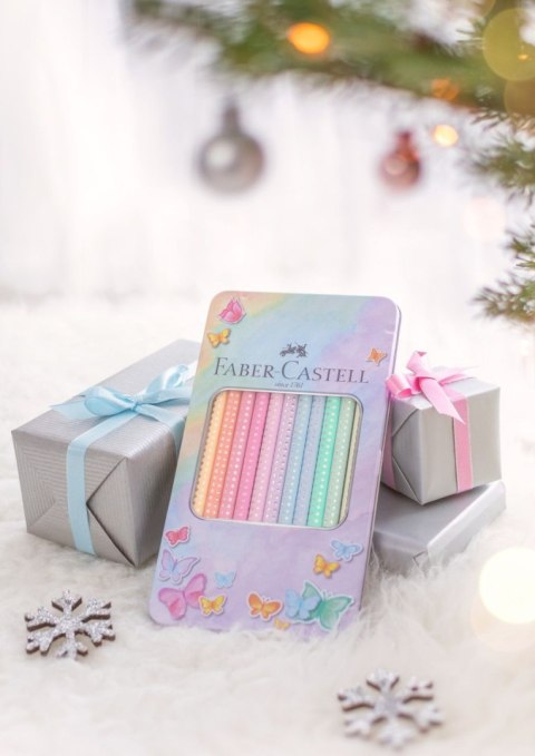 Kredki ołówkowe Faber Castell Sparkle pastelowe 12 kol. (201910 FC) Kredki ołówkowe Faber Castell Sparkle pastelowe 12 kol. (201910 FC)