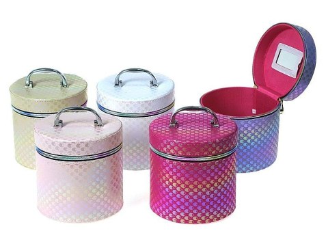 Kuferek Adar M, walizka z lusterkiem, zapinany na zamek (574779) Kuferek Adar M, walizka z lusterkiem, zapinany na zamek (574779)