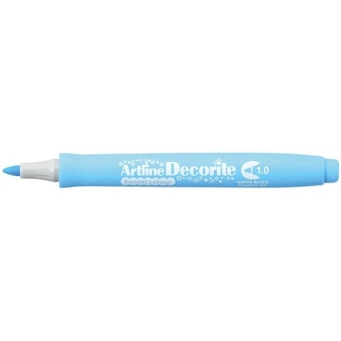 Marker permanentny Artline pastelowy decorite, niebieski 1,0mm pędzelek końcówka (AR-033 1 4) Marker permanentny Artline pastelowy decorite, niebieski 1,0mm pędzelek końcówka (AR-033 1 4)