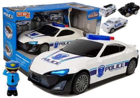 Samochód policyjny Lean Schowek Garaż 2w1 Policjant Małe Autka Dźwięk Światła (7537) Samochód policyjny Lean Schowek Garaż 2w1 Policjant Małe Autka Dźwięk Światła (7537)