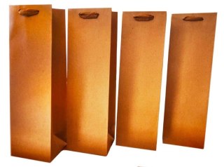 Torba prezentowa Rozette torebka LUX kraft na butelkę [mm:] 110x360x 100 (5907354056187)