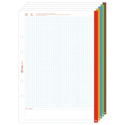 Wkład do segregatora Interdruk A5 50k (WKDOSEA550LUX) Wkład do segregatora Interdruk A5 50k (WKDOSEA550LUX)