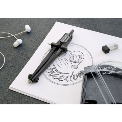 Cyrkiel Faber Castell Stream Blackstone (174530) Cyrkiel Faber Castell Stream Blackstone (174530)