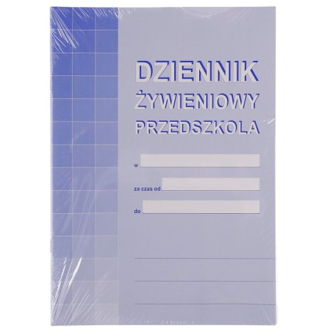 Druk offsetowy Michalczyk i Prokop dziennik żywieniowy przedszkola A4 20k. (A-10-1) Druk offsetowy Michalczyk i Prokop dziennik żywieniowy przedszkola A4 20k. (A-10-1)
