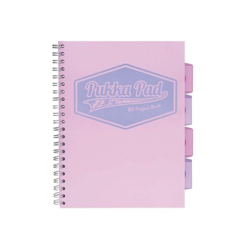 Kołozeszyt (kołobrulion) Pukka PROJECT BOOK Pastel B5 krata (3032S(GN)-PST) Kołozeszyt (kołobrulion) Pukka PROJECT BOOK Pastel B5 krata (3032S(GN)-PST)