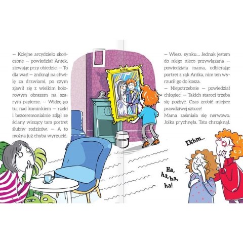 Książeczka edukacyjna Aksjomat Antek zostaje artystą. Świat według Antka i inne nieznośności Książeczka edukacyjna Aksjomat Antek zostaje artystą. Świat według Antka i inne nieznośności