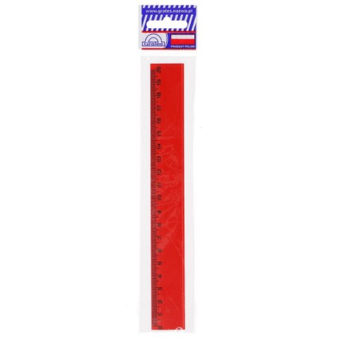 Linijka plastik Grales kolorowa 20cm (L20) Linijka plastik Grales kolorowa 20cm (L20)