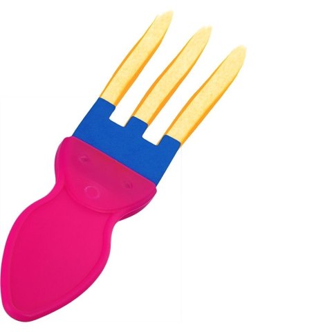 Pędzel Titanum Craft-Fun Series piankowe ze wzorami (22CH0827-1)