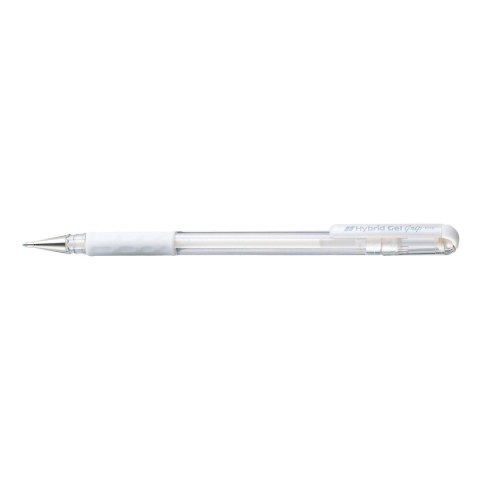 Długopis żelowy Pentel K118M biały 0,35mm Długopis żelowy Pentel K118M biały 0,35mm