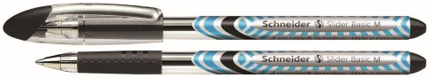 Długopis żelowy Schneider Slider Basic czarny 1,0mm (SR151101) Długopis żelowy Schneider Slider Basic czarny 1,0mm (SR151101)