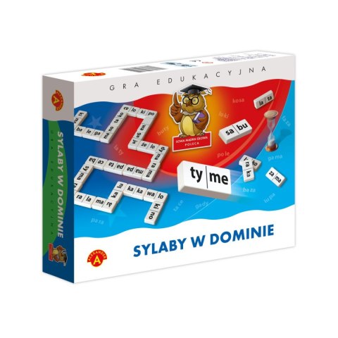 Gra logiczna Alexander sylaby w dominie Domino (5906018004106) Gra logiczna Alexander sylaby w dominie Domino (5906018004106)
