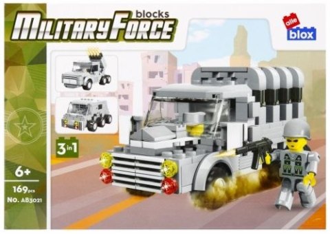 Klocki konstrukcyjne Alleblox Military 169 elementów (492864) Klocki konstrukcyjne Alleblox Military 169 elementów (492864)