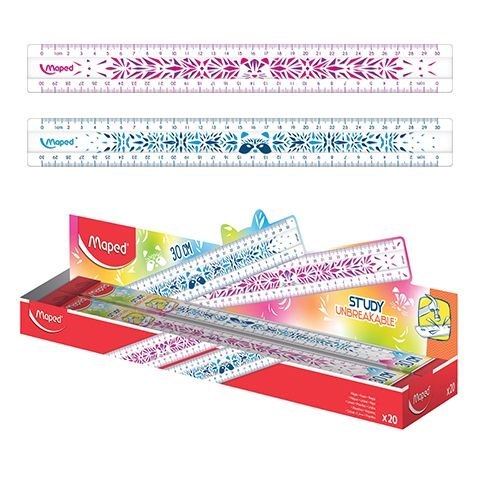 Linijka Maped Mini FRIENDS 30cm (245601) Linijka Maped Mini FRIENDS 30cm (245601)