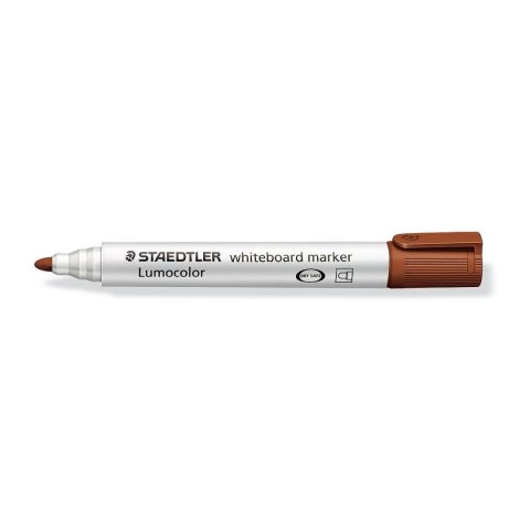 Marker suchościeralny Staedtler, brązowy 2,0mm okrągła końcówka (S 351-7) Marker suchościeralny Staedtler, brązowy 2,0mm okrągła końcówka (S 351-7)