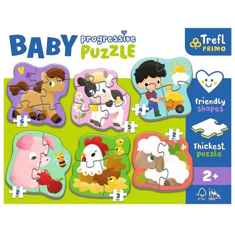 Puzzle Trefl Amscar Films Bing baby Farma (44000) Puzzle Trefl Amscar Films Bing baby Farma (44000)