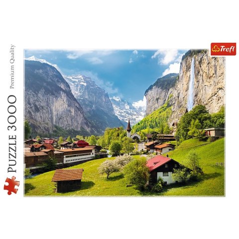 Puzzle Trefl Lauterbrunnen, Szwajcaria 3000 el. (33076) Puzzle Trefl Lauterbrunnen, Szwajcaria 3000 el. (33076)