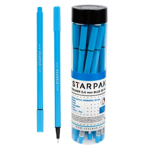 Cienkopis Starpak Office, niebieski 0,4mm 1kol. (433042) Cienkopis Starpak Office, niebieski 0,4mm 1kol. (433042)