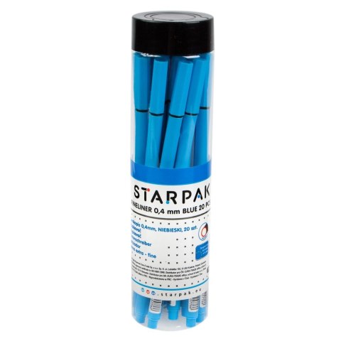 Cienkopis Starpak Office, niebieski 0,4mm 1kol. (433042) Cienkopis Starpak Office, niebieski 0,4mm 1kol. (433042)