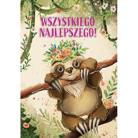 Kartka składana Henry Karnet A5 A5 LENIWIEC A5 (5907465669412) Kartka składana Henry Karnet A5 A5 LENIWIEC A5 (5907465669412)