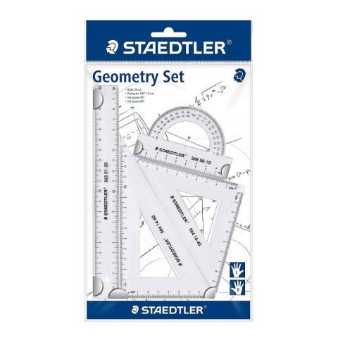 Komplet geometryczny Staedtler 4 el. (S 569 PB4-0) Komplet geometryczny Staedtler 4 el. (S 569 PB4-0)