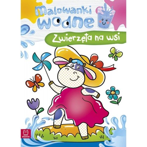 Książeczka edukacyjna Aksjomat Malowanki wodne. Zwierzęta na wsi Książeczka edukacyjna Aksjomat Malowanki wodne. Zwierzęta na wsi