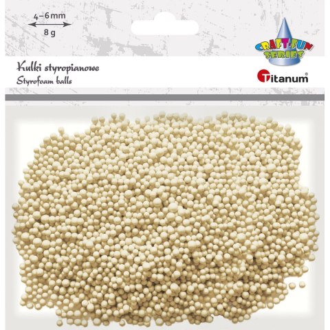 Ozdoba styropianowa Titanum Craft-Fun Series kulki (5mm/8g/X111) Ozdoba styropianowa Titanum Craft-Fun Series kulki (5mm/8g/X111)