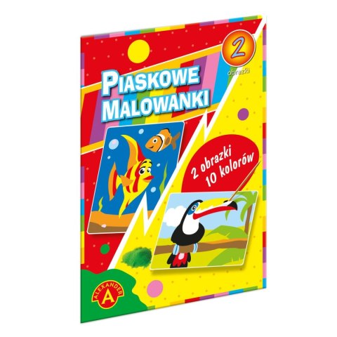 Piasek do modelowania Alexander 10 kol. rybka,tukan Piaskowe malowanki mix Piasek do modelowania Alexander 10 kol. rybka,tukan Piaskowe malowanki mix