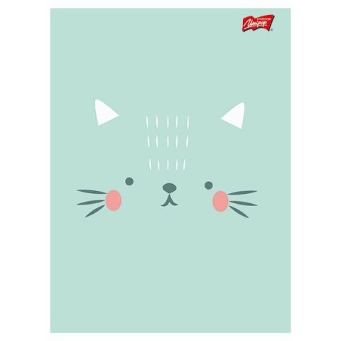 Zeszyt Unipap Cute Face A5 32k. 70g linia kolor Zeszyt Unipap Cute Face A5 32k. 70g linia kolor